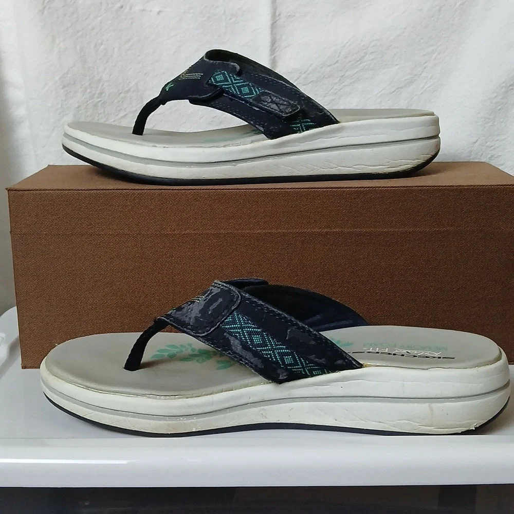 Skechers Women's Blue Sandals - Picture 2 of 8